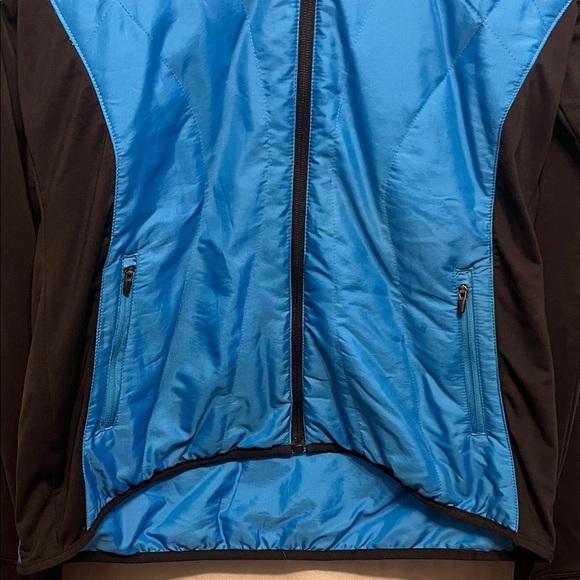 Champion Women's Vibrant Blue and Sleek Black Jacket Warm Control Size Large - Picture 4 of 10